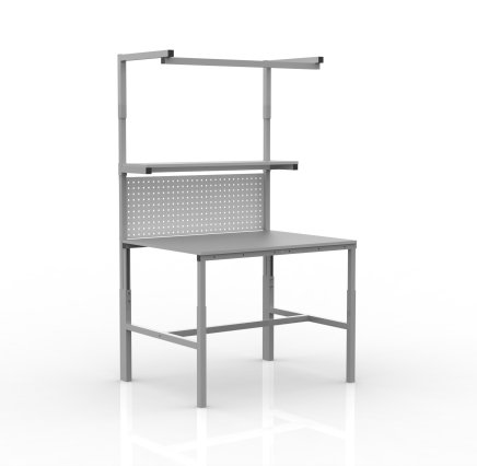 Antystatyczny stół warsztatowy ESD SPEXESD głębokość 900 mm (różne warianty) - 1