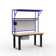 Elektronicznie regulowany stół z kontenerem i 1 szufladą 24111934 - 3