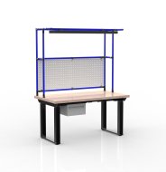Elektronicznie regulowany stół z kontenerkiem z 1 szufladą 24111937 - 3