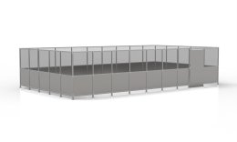 Ochronne ogrodzenie przemysłowe 25020432