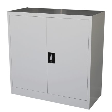 Szafka biurowa metalowa szara C01B - 1