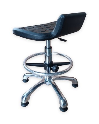 Taboret warsztatowy z kółkiem i płozami E01H - 2