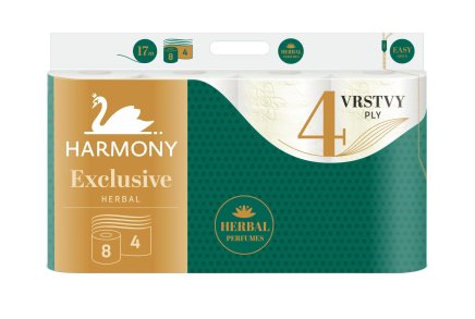 Papier toaletowy Harmony Herbal 7 x 8 sztuk - 1