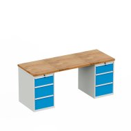 Stół warsztatowy z kontenerkami HD_1233 - 1