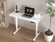Białe biurko elektryczne z regulacją wysokości FQ2-WW - 6