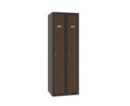 Szafka pracownicza z drzwiami laminowanymi Sum 320 W szerokość 600 mm - 1