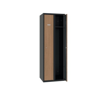 Szafka pracownicza z drzwiami laminowanymi Sum 320 W szerokość 600 mm - 4