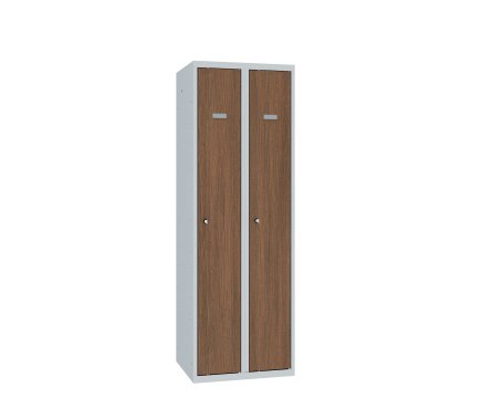 Szafka pracownicza z drzwiami laminowanymi Sum 320 W szerokość 600 mm - 5