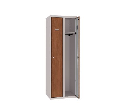 Szafka pracownicza z drzwiami laminowanymi Sum 320 W szerokość 600 mm - 6