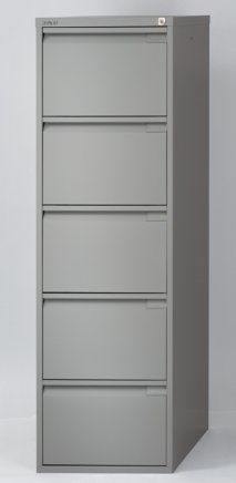Szafka na dokumenty pięcioszufladowa Bisley BS5E/A4+FLS - 1