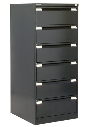 Szafa kartotekowa metalowa z szufladami Bisley BCF96 - 1