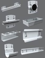 Zestaw uchwytów do Q-system QDN 5002