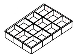 Organizer plastikowy PIT 451
