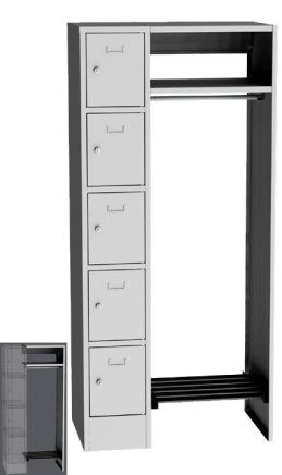 Zestaw do garderoby Kovos OTS 55S - 1