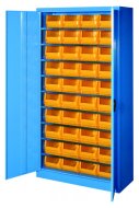 Szafka z plastikowymi skrzynkami UK1-B11 - 2