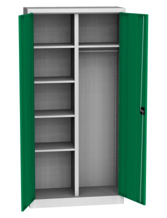 Szafa metalowa półkowa ubraniowa gospodarcza Kovos SPS 01P - 1