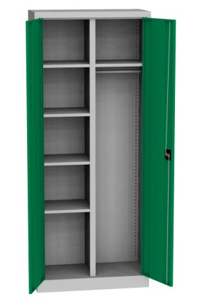 Szafa metalowa półkowa ubraniowa gospodarcza Kovos SPS 02P - 1