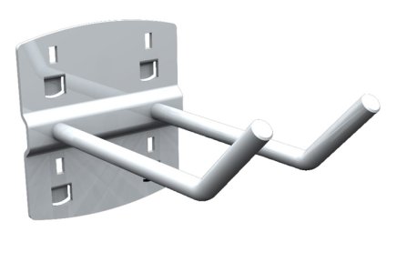 Hak podwójny 45° QDN 24 (5 modeli) - 1