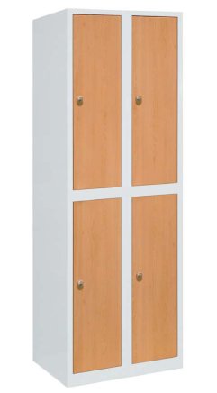 Szafka dzielona z drzwiami laminowanymi typ A7232 - 1