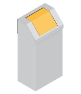 Kosz na śmieci 90L typu KOS 1269 - 1