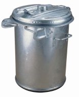 Kosz na śmieci ocynkowany ogniowo (3 modele)
