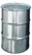 Beczki metalowe ze zdejmowaną pokrywą (2 modele)