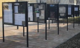 Witryna dwuskrzydłowa jednostronna XXL60, głębokość 60 mm (2 modele)