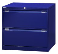 Metalowa szafka na dokumenty Bisley DF2 dwurzędowa - 1