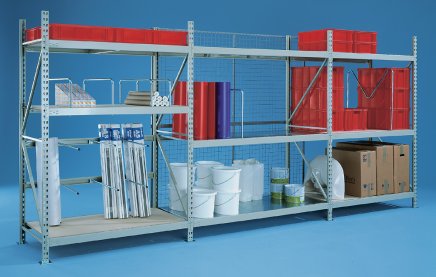 Regał metalowy dostawny z szerokim rozstawem ram MINI-RACK typ 51298 - 2
