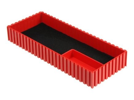Pudełko plastikowe typ 2164 (35 x 102 x 252 mm) - 1
