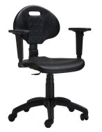 Krzesło warsztatowe typ 1290 PU MEK - 1