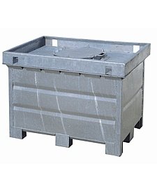 Pojemnik dwupłaszczowy na ciecze niebezpieczne 1032 - 500 l - 1
