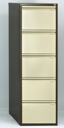 Szafka na dokumenty pięcioszufladowa Bisley BS5E/A4+FLS - 6