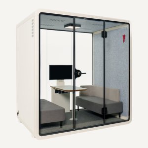 Kabiny akustyczne: cicha strefa pracy w hałaśliwym środowisku
