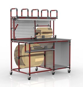 W pełni wyposażone stanowisko do pakowania