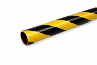 Stalowa rura ochronna czarno żółta LP-100_SAFETY