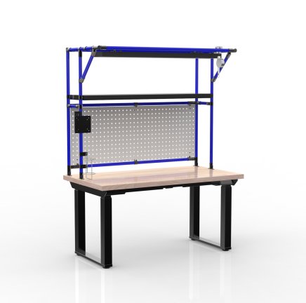 Elektronicznie regulowany stół warsztatowy z tablicą narzędziową 24111933