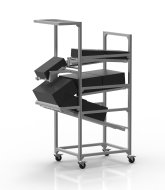 Regał FIFO wykonany z profili aluminiowych 23061952
