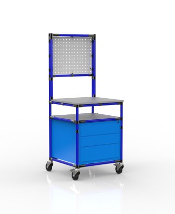 Wózek warsztatowy na narzędzia z systemu rurowego 24102303 - 3