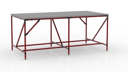 Stół warsztatowy z systemu rur 22042004