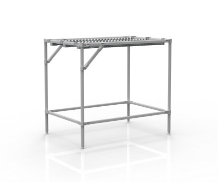 Przenośnik z zagłębionymi torami rolkowymi (różne warianty)