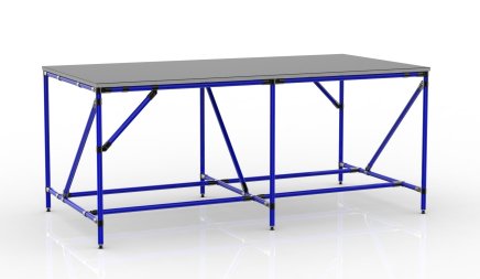 Stół warsztatowy z systemu rur 22042004