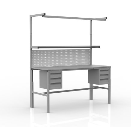 Stół warsztatowy ESD z regulacją wysokości SPEXESD