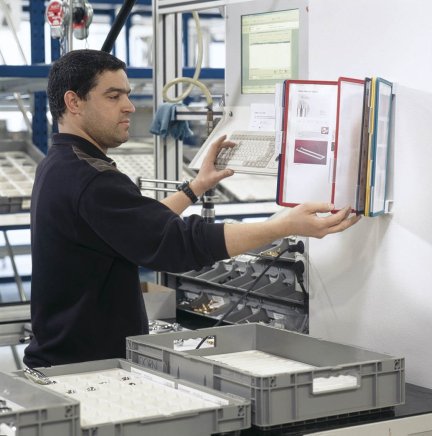 Uchwyt ścienny na arkusze VARIO WALL 10 - 2