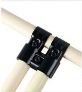 Złącze metalowe - komplet HJ-13D_BK