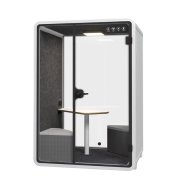 Akustyczna kabina P2F dla 2 osób z wyposażeniem A