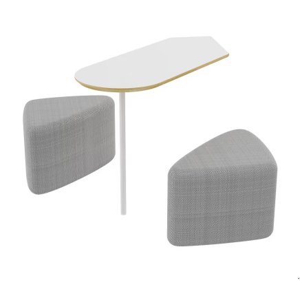 Akustyczna kabina P2F dla 2 osób z wyposażeniem A - 2