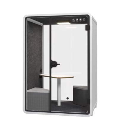 Akustyczna kabina P2F dla 2 osób z wyposażeniem A