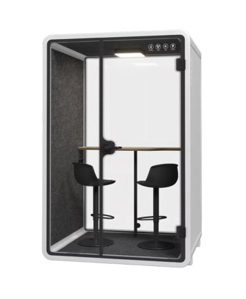 Akustyczna kabina P2F dla 2 osób z wyposażeniem B