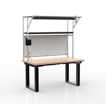 Elektronicznie regulowany stół warsztatowy z tablicą narzędziową 24111933